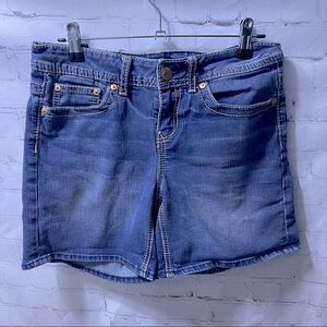 Seven 7 Womens Jean Shorts Size 4 Denim Medium